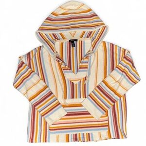 Forever 21 Striped Hoodie – Size S